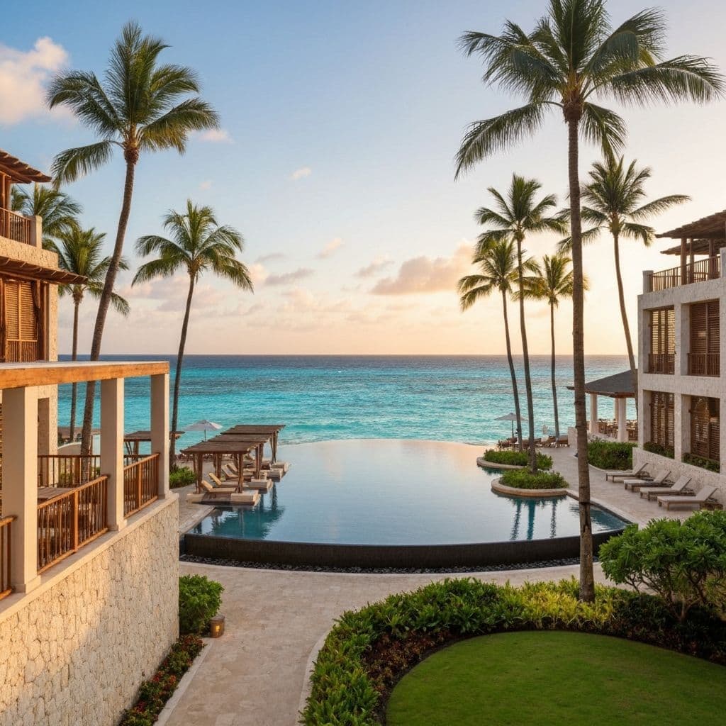 Luxury all-inclusive resort